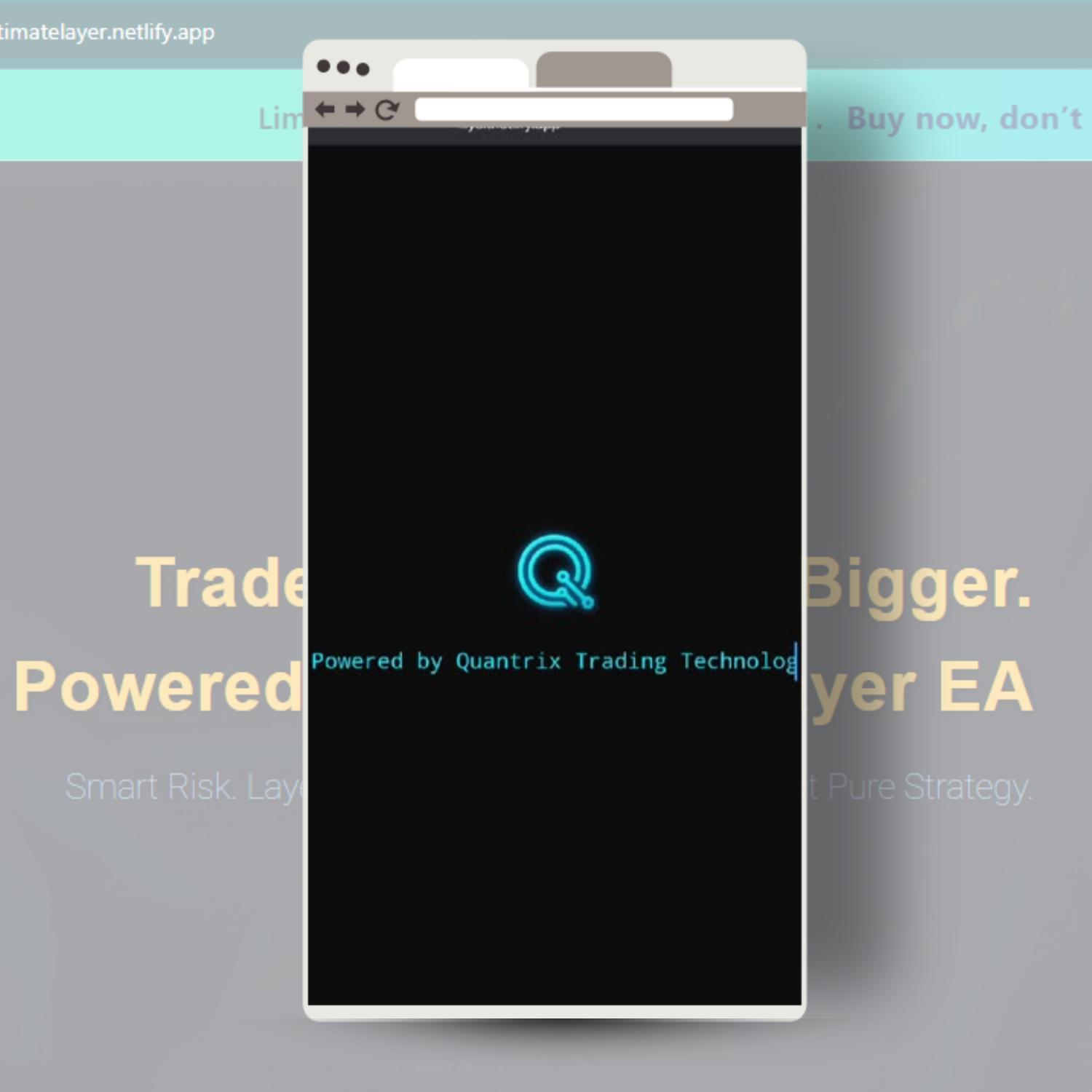 Ultimate Layer EA – Product Landing Page